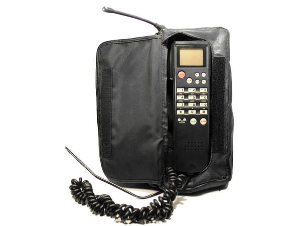 old school cellular bag phone