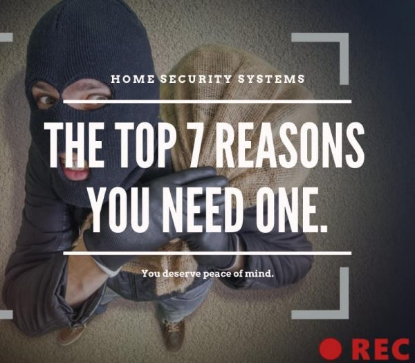 Home Security Top 7 Reasons You Need One Burglar looking at camera